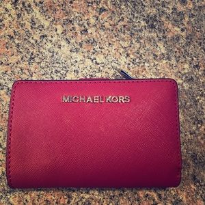 New Michael Kors pink wallet!!!